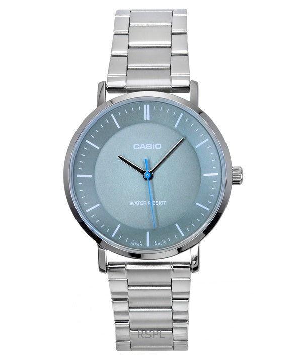 Casio standard analog rustfrit stål grå skive kvarts MTP-VT04D-8E herreur