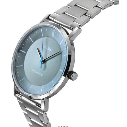 Casio standard analog rustfrit stål grå skive kvarts MTP-VT04D-8E herreur