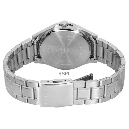 Casio Standard Analog Rustfrit Stål Sort Skive Quartz MTS-115D-1AV Herreur