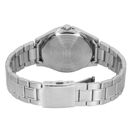 Casio Standard Analog Rustfrit Stål Blå Skive Quartz MTS-115D-2A1V Herreur