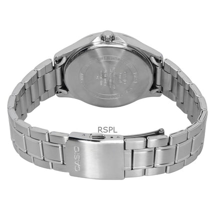 Casio Standard Analog rustfrit stål Blue Dial Solar MTS-RS100D-2AV herreur