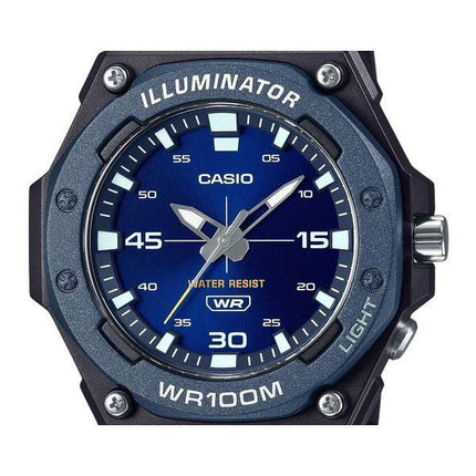 Casio Standard Analog Resin Rem Blue Dial Quartz MW-620H-2AV 100M herreur
