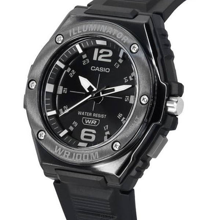 Casio Standard Analog Black Dial Quartz MWA-100HB-1A MWA100HB-1 100M herreur