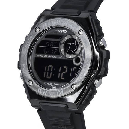 Casio Standard Digital Black Dial Quartz MWD-100HB-1B MWD100HB-1B 100M herreur