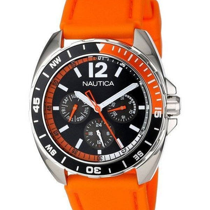 Nautica Orange Sport Ring multifunktions N09908G Herreur