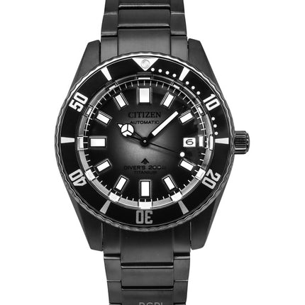 Citizen Promaster Fujitsubo Super Titanium Black Dial Automatic Diver&#39;s NB6025-59H 200M herreur