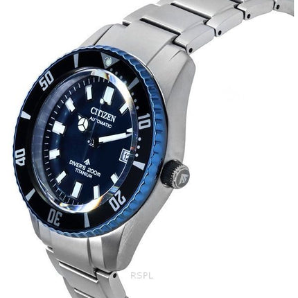 Citizen Promaster Fujitsubo Anniversary Limited Edition Super Titanium Automatic Diver&#39,s NB6026-56L 200M herreur