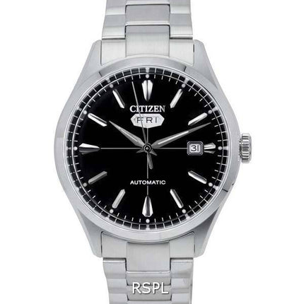 Citizen C7 Series Rustfrit Stål Sort Urskive Automatisk NH8391-51E Herreur