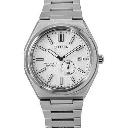 Citizen Zenshin Super Titanium Silver Dial Automatisk NJ0180-80A 100M herreur