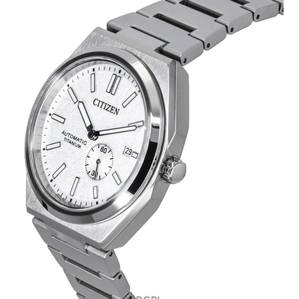 Citizen Zenshin Super Titanium Silver Dial Automatisk NJ0180-80A 100M herreur