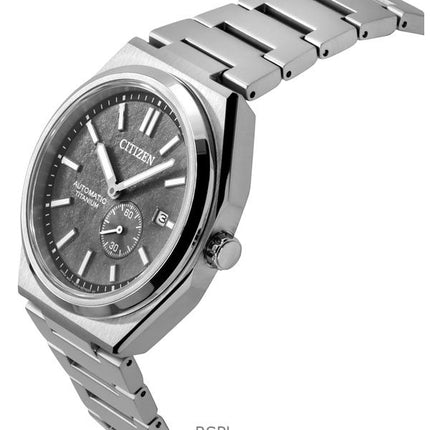 Citizen Zenshin Super Titanium Grey Dial Automatisk NJ0180-80H 100M herreur