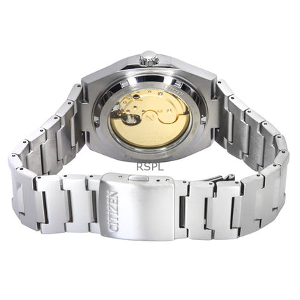 Citizen Zenshin Super Titanium Blå Skive Automatisk NJ0180-80L 100M Herreur