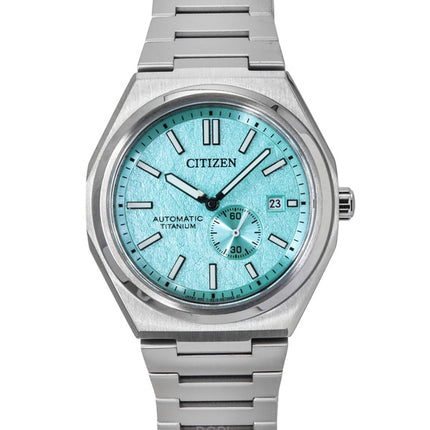 Citizen Zenshin Super Titanium Lyseblå Skive Automatisk NJ0180-80M 100M Herreur