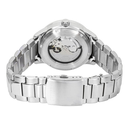 Citizen analog rustfrit stål turkis urskive automatisk NJ0191-83M herreur