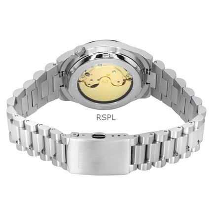 Citizen Tsuyosa rustfrit stål lyseblå skive automatisk NJ0200-50L herreur