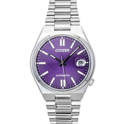 Citizen Tsuyosa rustfrit stål Sunray lilla urskive automatisk NJ0200-50W herreur