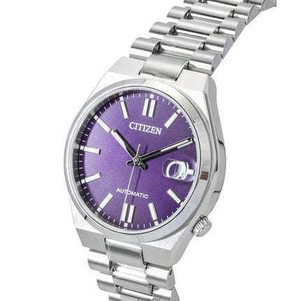 Citizen Tsuyosa rustfrit stål Sunray lilla urskive automatisk NJ0200-50W herreur