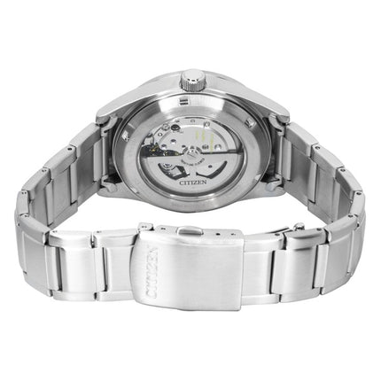 Citizen rustfrit stål grøn urskive automatisk NJ0220-52X 100M herreur