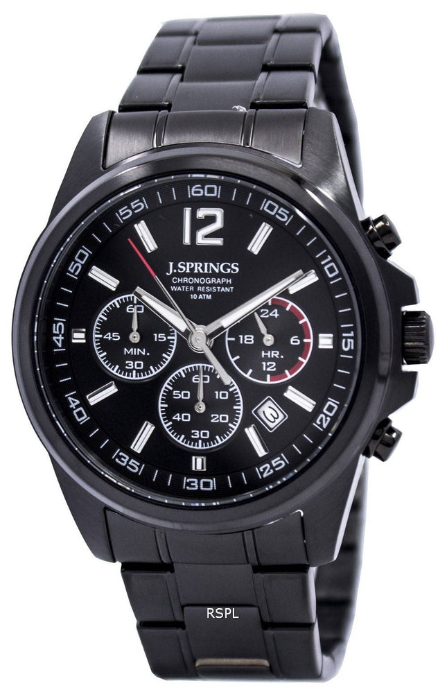 J.Springs af Seiko Chronograph rustfrit stål 100M NPFC403 Herreur
