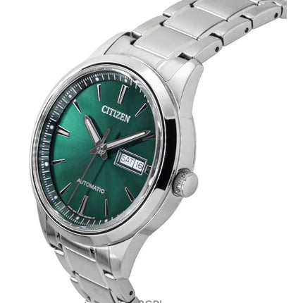 Citizen rustfrit stål grøn urskive automatisk NY4058-79X herreur