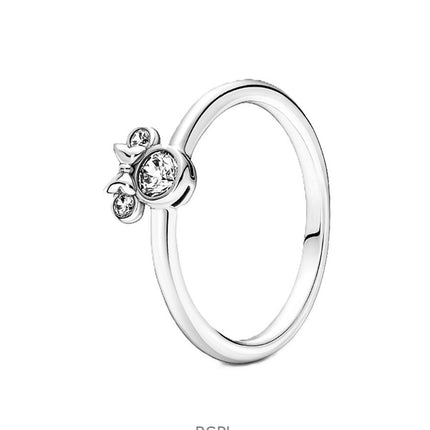 Pandora Disney Minnie Mouse Mousserende Hovedring Med Klar Kubisk Zirkon P-190074C01-54 Til Kvinder