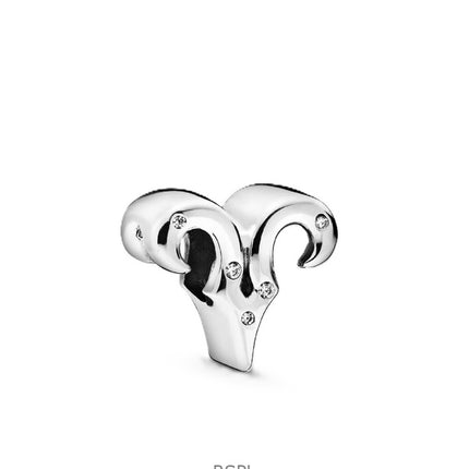 Pandora Mousserende Vædderen Stjernetegn Charm Med Klar Kubisk Zirkon P-798416C01 Til Kvinder