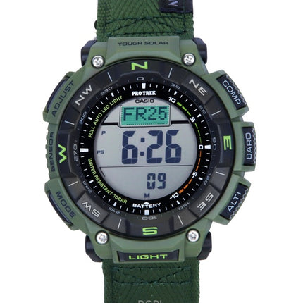 Casio Pro Trek Climber Line digital stofrem solcelledrevet PRG-340B-3 100M herreur