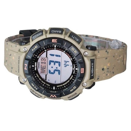 Casio ProTrek Climber Line Digital Beige Silicon Strap Tough Solar PRG-340SC-5 100M herreur