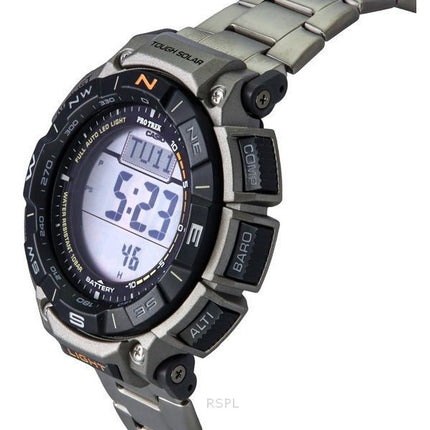 Casio ProTrek Digital Bio Based Resin Tough Solar PRG-340T-7 100M herreur