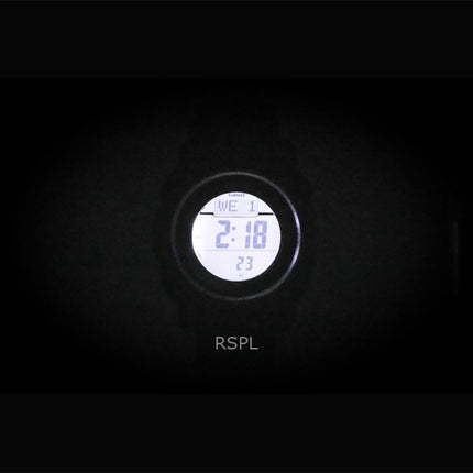 Casio Pro Trek Digital Black Bio-Based Resin Strap Solar PRG-69-1 100M Men's Watch