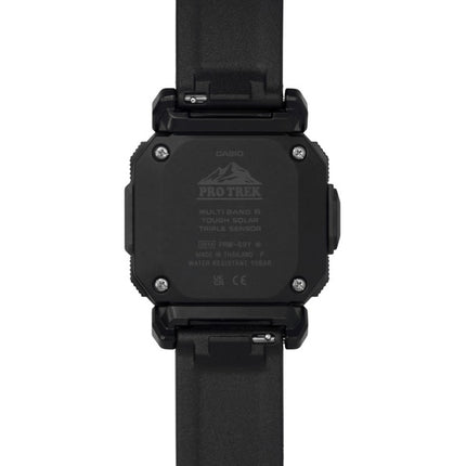 Casio Pro Trek digital radiostyret gummirem solcelledrevet PRW-69Y-1 100M herreur