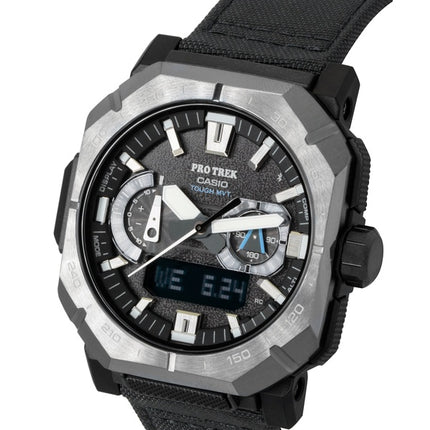 Casio Pro Trek analog digital smartphone link sort urskive solcelle PRW-B1000B-2 100M herreur