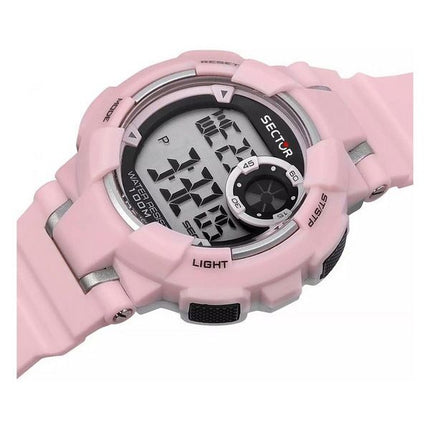 Sector Ex-36 Digital Pink Polyurethan Rem Black Dial Quartz R3251283004 100M dameur