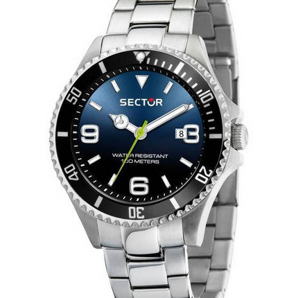 Sector 230 Blue Dial Stainless Steel Quartz R3253161020 100M herreur