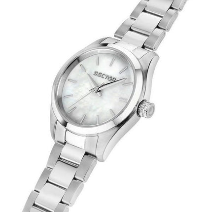 Sector 270 Just Time Stainless Steel Mother Of Pearl Urskive Quartz R3253578510 Dameur