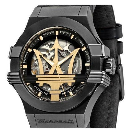 Maserati Potenza Skeleton Dial Automatisk R8821108036 100M herreur