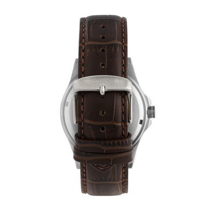 Maserati Competizione læderrem Blue Dial Quartz R8851100004 100M herreur