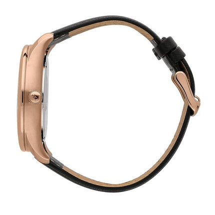 Maserati Tradizione Black Matt Urskive Læder Quartz R8851146001 100M herreur