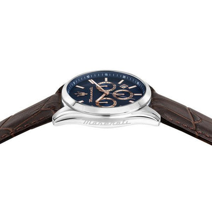 Maserati Attraction Limited Edition Chronograph Blue Dial Quartz R8851151003 Herreur