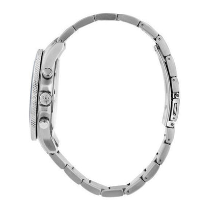 Maserati Competizione Chronograph rustfrit stål Blue Dial Quartz R8873600002 100M herreur