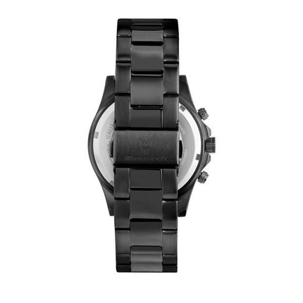 Maserati Competizione Chronograph rustfrit stål Blue Dial Quartz R8873600005 100M herreur