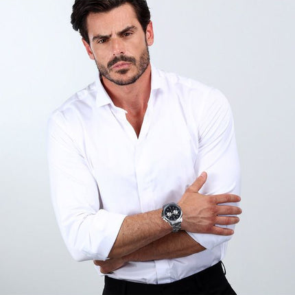 Maserati Successo Limited Edition Chronograph Rustfrit stål Black Dial Quartz R8873621028 Herreur