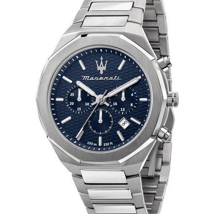 Maserati Stile Chronograph Blue Dial Quartz R8873642006 100M herreur