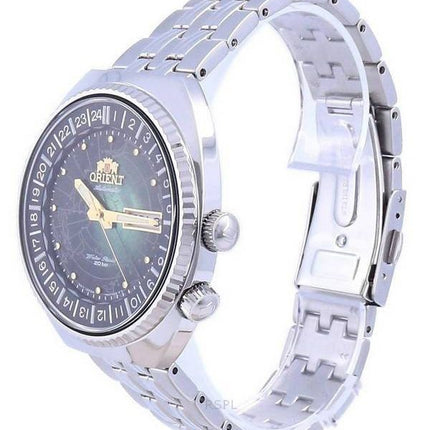 Orient World Map Revival Automatisk dykker i rustfrit stål RA-AA0E02E19B RA-AA0E02E39B 200M herreur