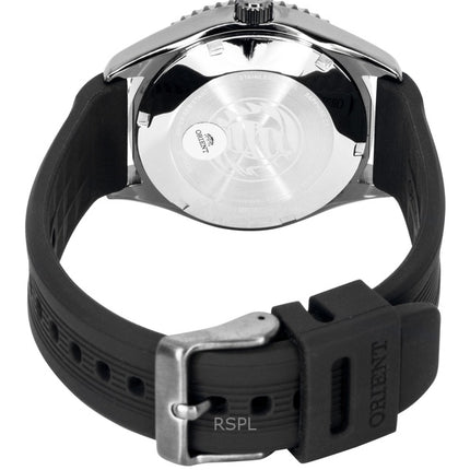 Orient Mako silikonerem sort urskive automatisk dykkerur RA-AC0Q10N 200M herreur
