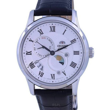 Orient Classic Sun And Moon White Dial Automatisk RA-AK0008S10B RA-AK0008S30B herreur