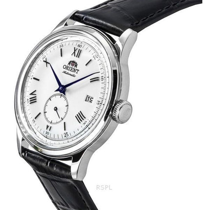 Orient Classic Bambino Version 2 Small Seconds Sort læderrem Silver Dial Automatisk RA-AP0104S herreur