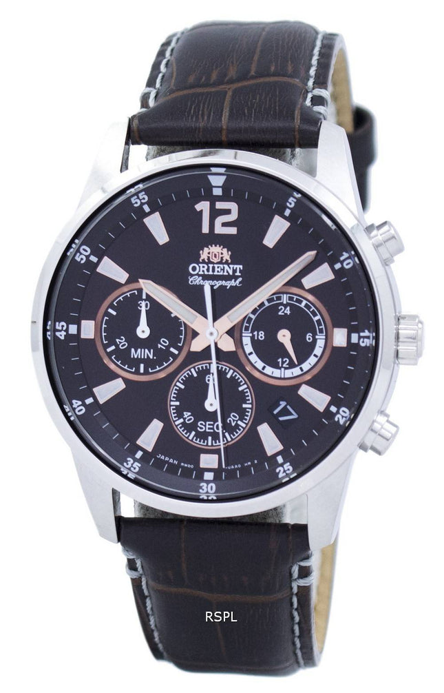 Orientere Sports Chronograph Quartz Japan gjort RA-KV0006Y00C Herreur