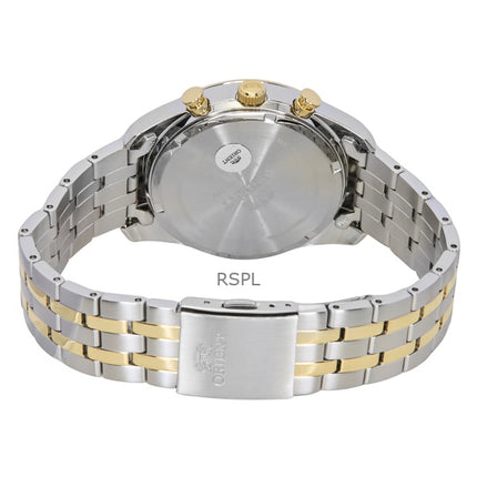 Orient Contemporary Chronograph To-tone Rustfrit Stål Hvid Skive Quartz RA-TX0302S Herreur