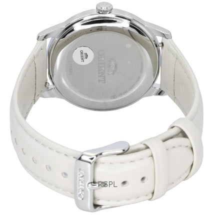 Orient Bambino læderrem med lyserød urskive Solar RA-WK0005P herreur